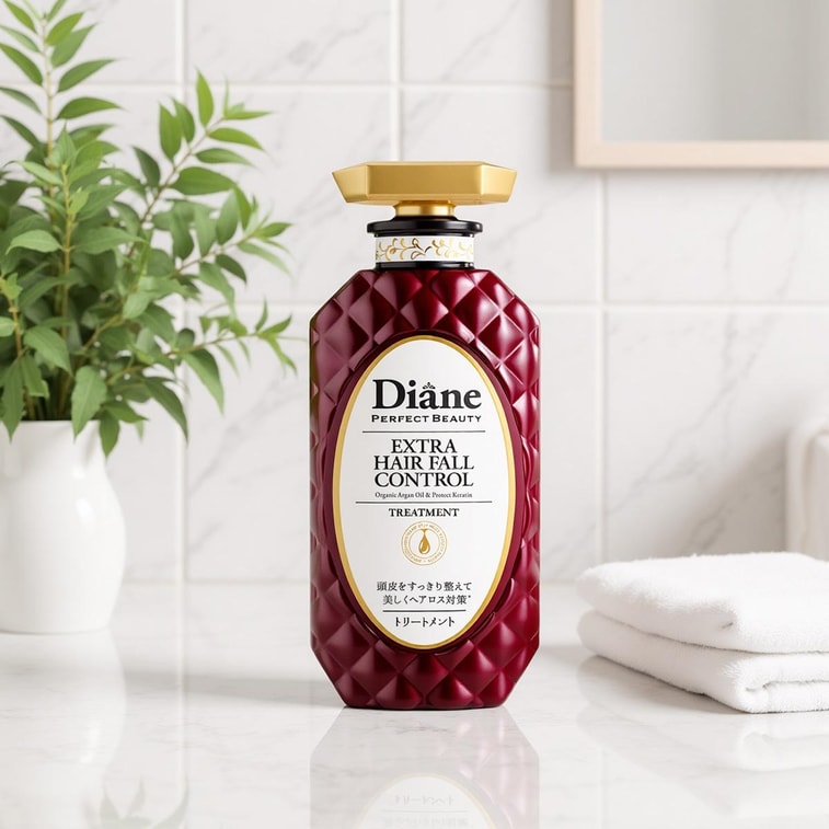 日本DIANE黛丝恩 致美系列 防脱育发护发素 控油增发 450ml